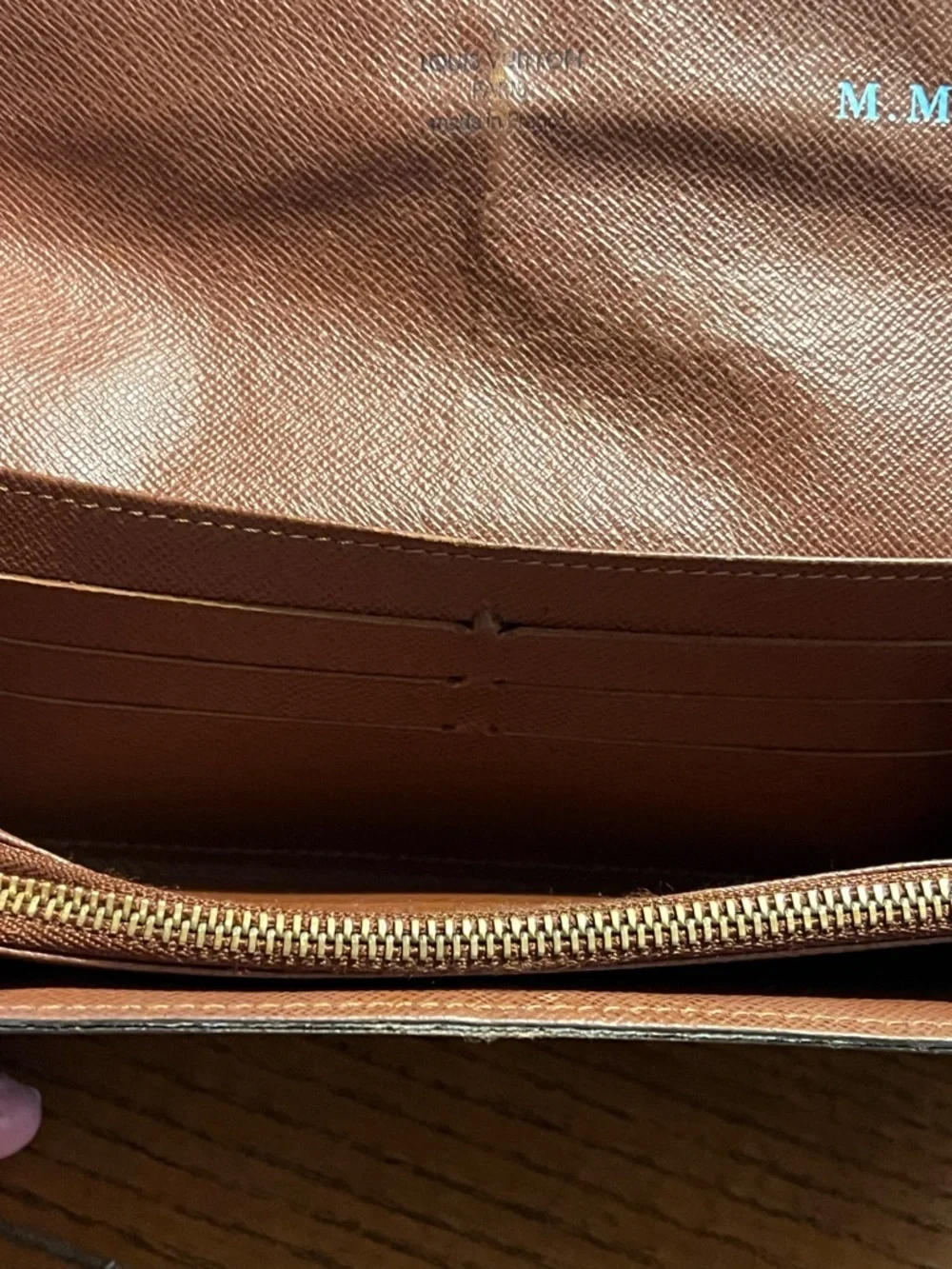 Louis Vuitton Monogram Canvas Long Wallet - Dark Brown Monogram
